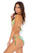 Luli Fama Off Duty Mermaid Wavey Triangle Top